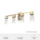 Hunter Gatz 4-Light Vanity in Alturas Gold, , large
