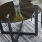 Steve Silver Owen 48" Counter Height Table in Carmel/Silver, , large