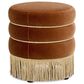 Jennifer Taylor Home Edward Pouf in Burnt Orange, , large