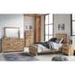 Ashley Hyanna Twin Bed in Golden Rustic Tan, , large
