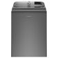 Maytag 4.7 Cu. Ft. Top Load Washer and 7.4 Cu. Ft. Electric Dryer Laundry Pair in Metallic Slate, , large