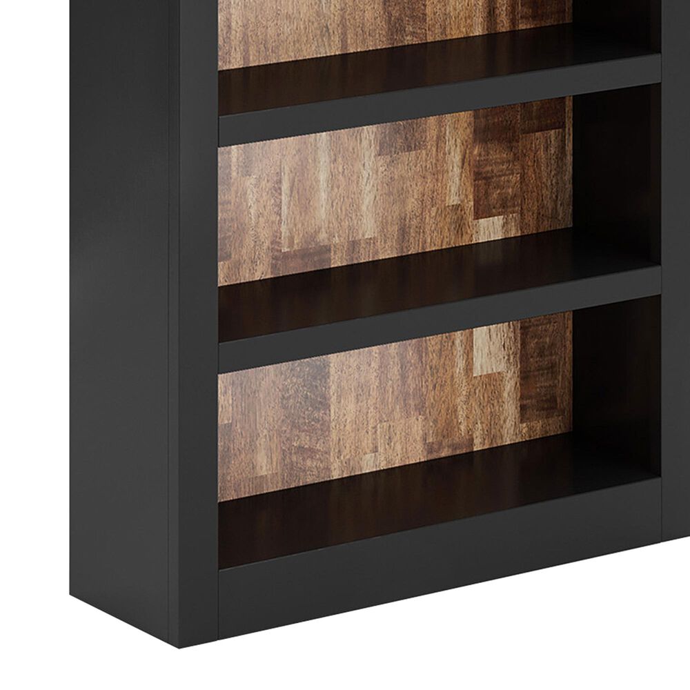 Ashley Wildenauer Bookcase in Brown and Black, , large
