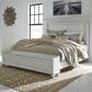 Ashley Kanwyn Queen Storage Bed in Distressed Whitewash, , large