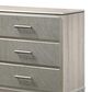 Everly Living Roswell 6 Drawer Dresser Only in Beige, , large
