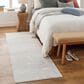 Surya Aisha AIS-2307 2"7" x 7"7" Light Gray and Off-White Runner, , large