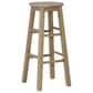 Linon Home Decor Abby 29" Bar Stool in Grey Wash, , large
