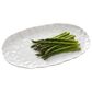 Pampa Bay Willow Large Oval Platter in White, , large