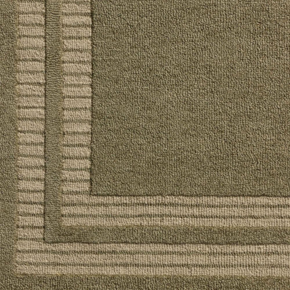 Loloi II Scottie 2&#39;6&quot; x 7&#39;6&quot; Olive and Pebble Runner, , large