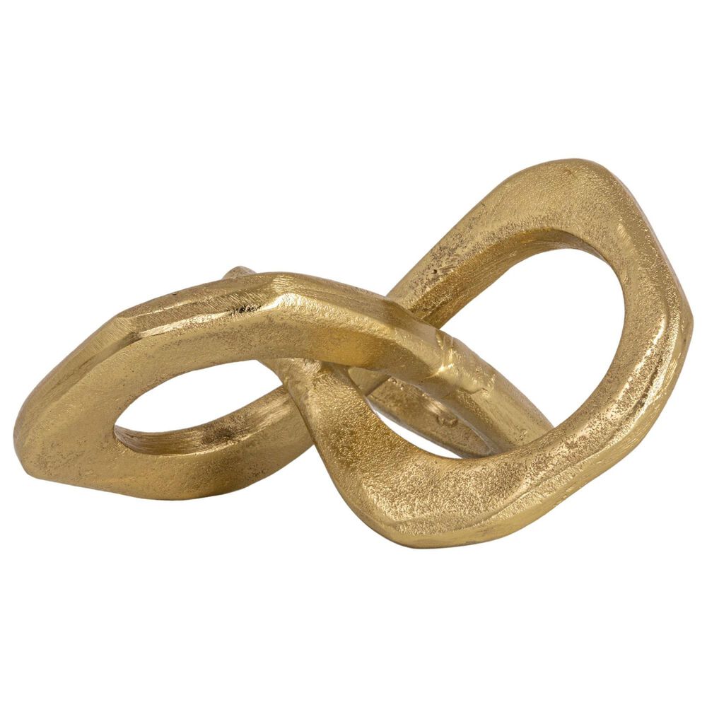 Creative Coop Abstract Figurine in Gold, , large