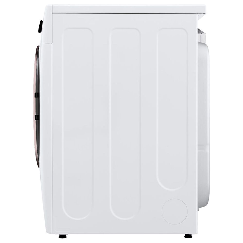 LG 7.4 Cu. Ft. Front Load Electric Dryer with TurboSteam in White, , large