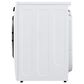 LG 7.4 Cu. Ft. Front Load Electric Dryer with TurboSteam in White, , large