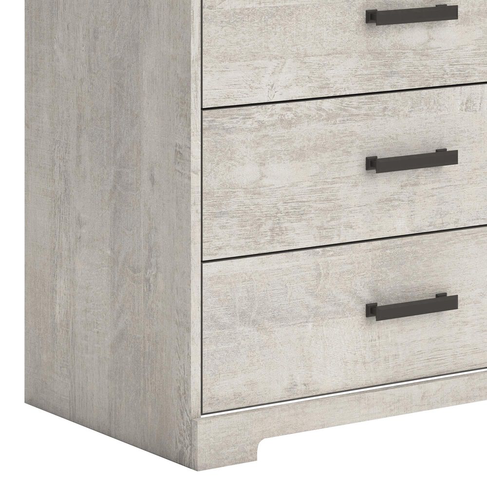 Ashley Shawburn 5-Drawer Chest in Light Gray, , large