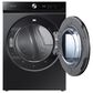Samsung Bespoke 5.3 Cu. Ft. Front Load Washer and 7.6 Cu. Ft. Electric Dryer Laundry Pair with Stacking Kit in Brushed Black, , large