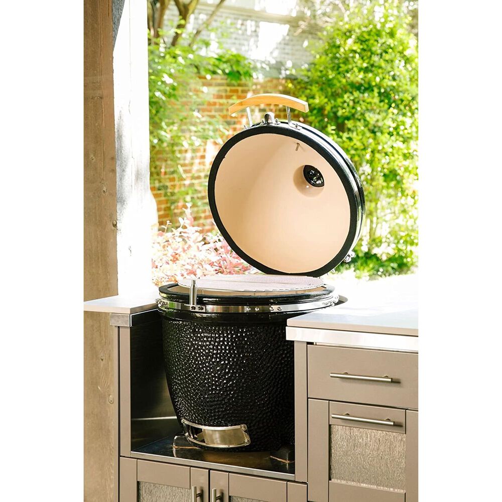 Coyote Outdoor 22" Asado Smoker in Black, , large