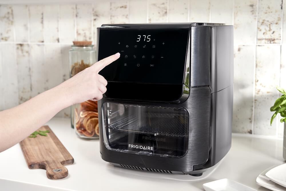 Frigidaire 12.6 Qt. 5-in-1 Air Fryer Combo Oven in Black, , large