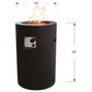 Elementi Fire Lava Tube Round Liquid Propane Fire Column in Black, , large