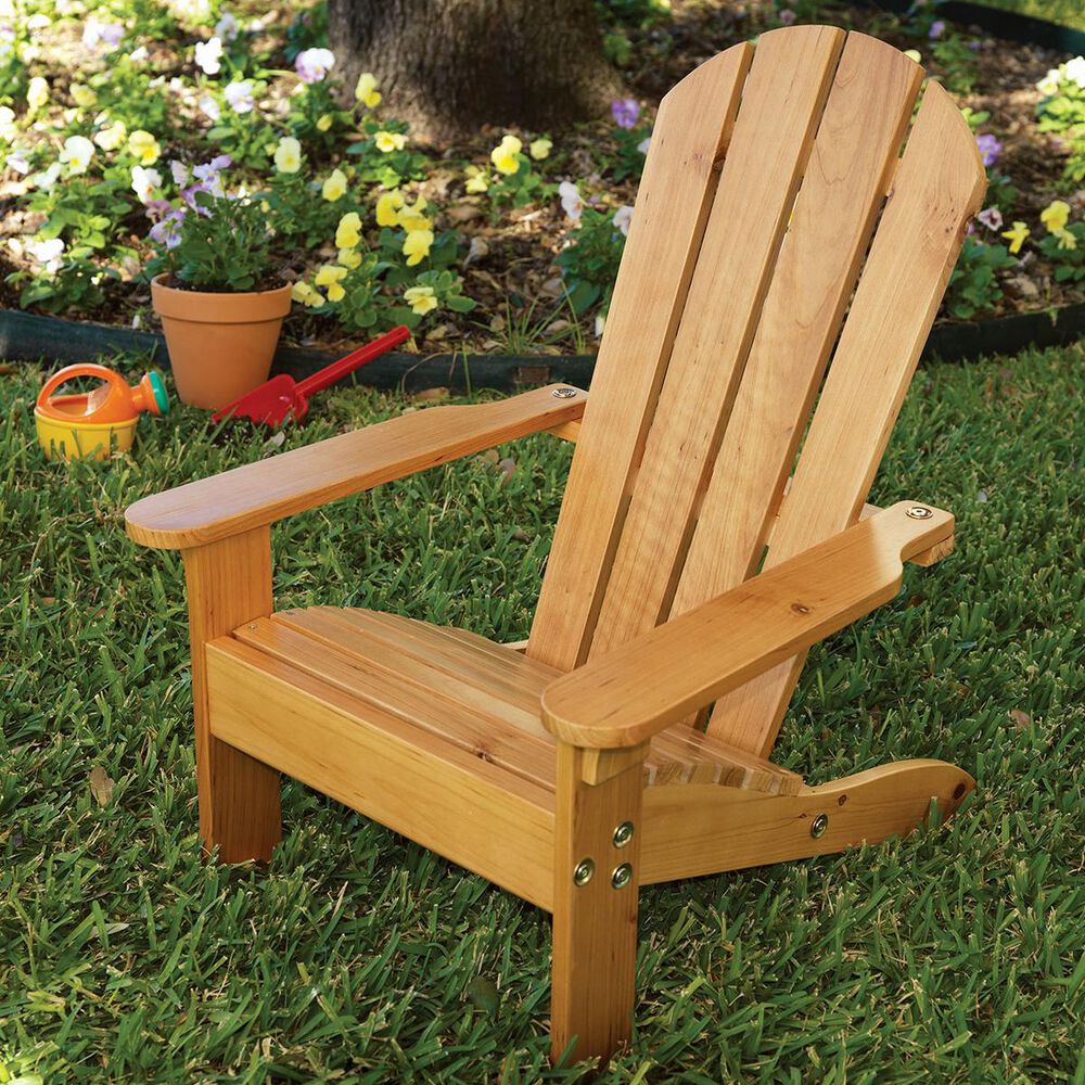 Kidkraft Adirondack Chair in Honey, , large