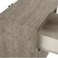 Ashley Culverbach 2 Drawer Nightstand in Driftwood Gray with USB Ports, , large