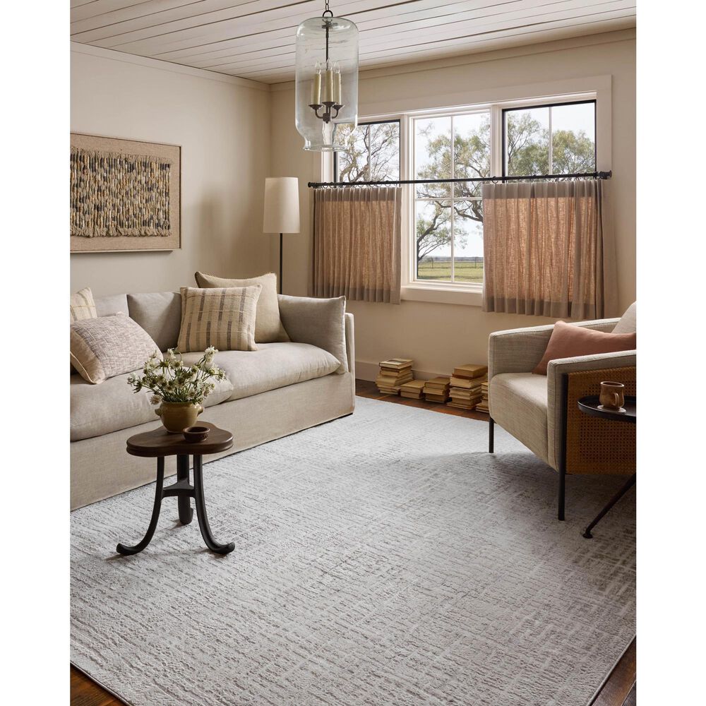 Loloi Hollis Ivory and Stone 7'10" x 10' Area Rug, , large