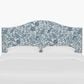 Skyline Furniture Mayfair King Headboard in Pomegranate Blue, , large
