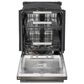 LG 24" Built-In Bar Handle Dishwasher with 3rd Rack in Black Stainless Steel, , large