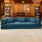 Jaxx Unsofa Stationary Sofa in Aqua Blue, , large