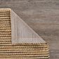 L&R Resources Natural Fiber Striped Multicolor 9" x 12" Area Rug, , large