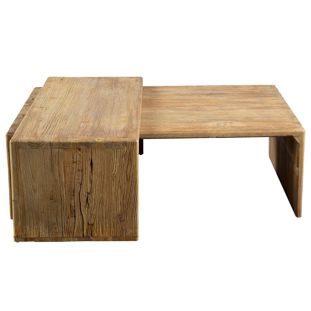 Timeless Designs Holliman Large Coffee Table in Natural, , large