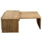 Timeless Designs Holliman Large Coffee Table in Natural, , large