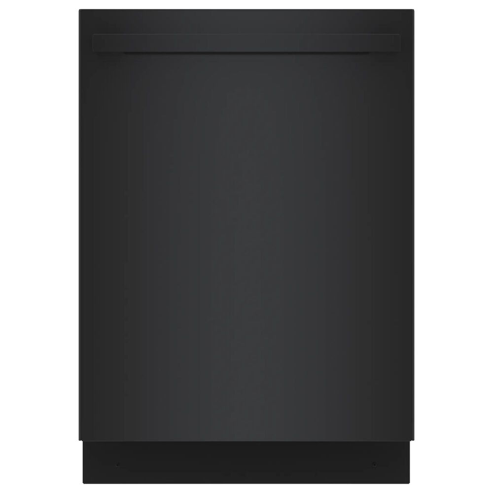 Bosch 800 Series 24"" Built-In Bar Handle Dishwasher with 8 Wash Cycles in Black, , large
