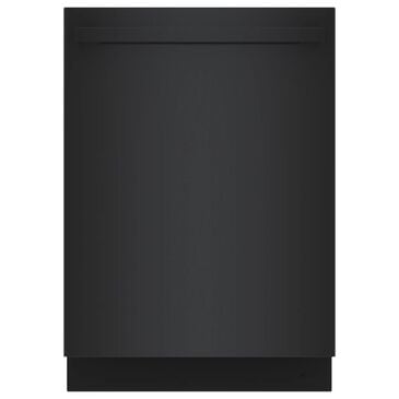 Bosch 800 Series 24"" Built-In Bar Handle Dishwasher with 8 Wash Cycles in Black, , large