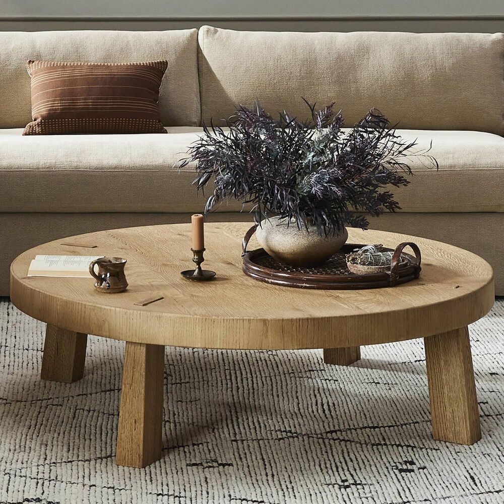 Four Hands Sadira Coffee Table in Worn Oak, , large