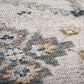 RIZZY Centra Gray and Blue 9" x 12" Area Rug, , large