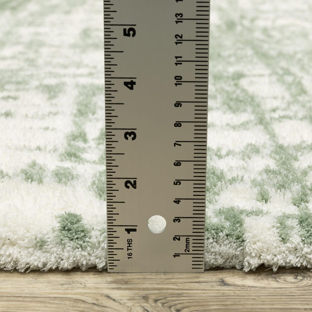 Oriental Weavers Galileo GAL09 Green and Ivory 3&#39;10&quot; x 5&#39;5&quot; Area Rug, , large