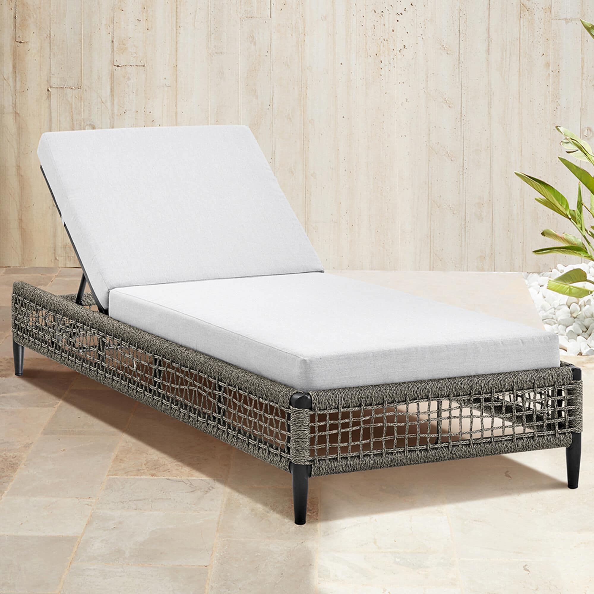 Plus size outdoor store chaise lounge