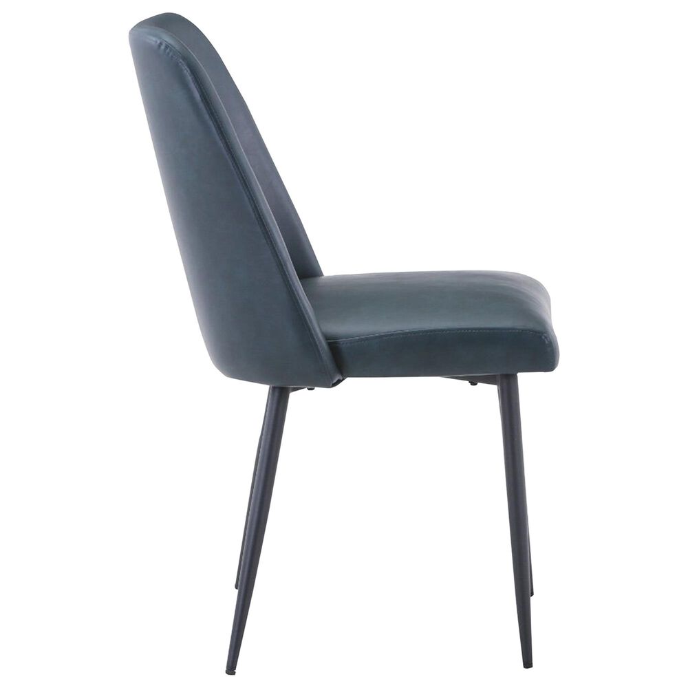 Waltham Urban Archive Upholstered Side Chair in Maddox Blueberry, , large