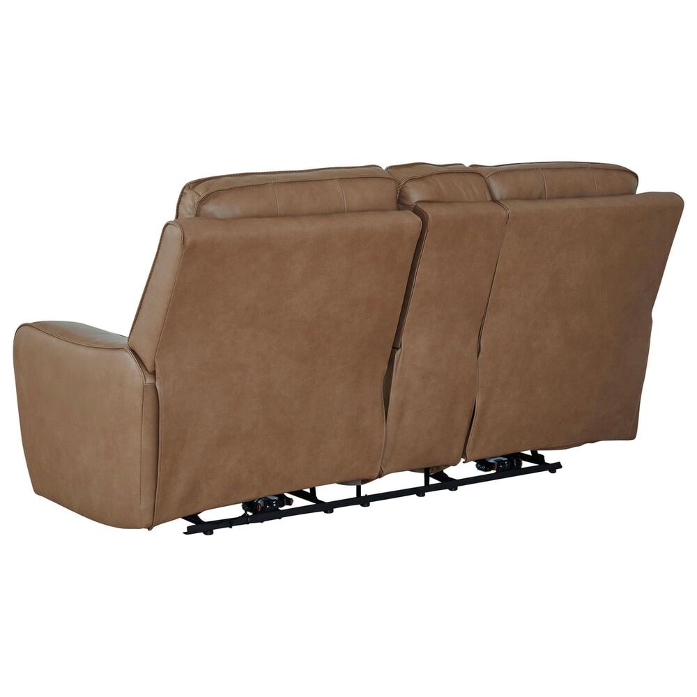 Ashley DeepWakes Power Reclining Loveseat in Caramel, , large
