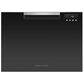 Fisher and Paykel 24" Built-In Single Drawer Dishwasher in Black, , large