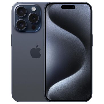 Apple iPhone 15 Pro 256GB Blue Titanium, , large