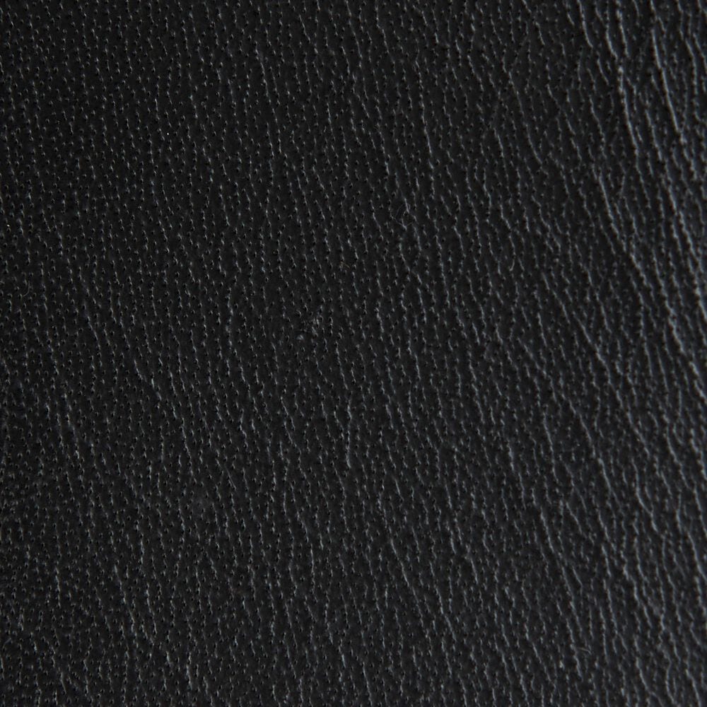 Mercana Clarissa Stool with Black Leather Woven Seat in Gold, , large