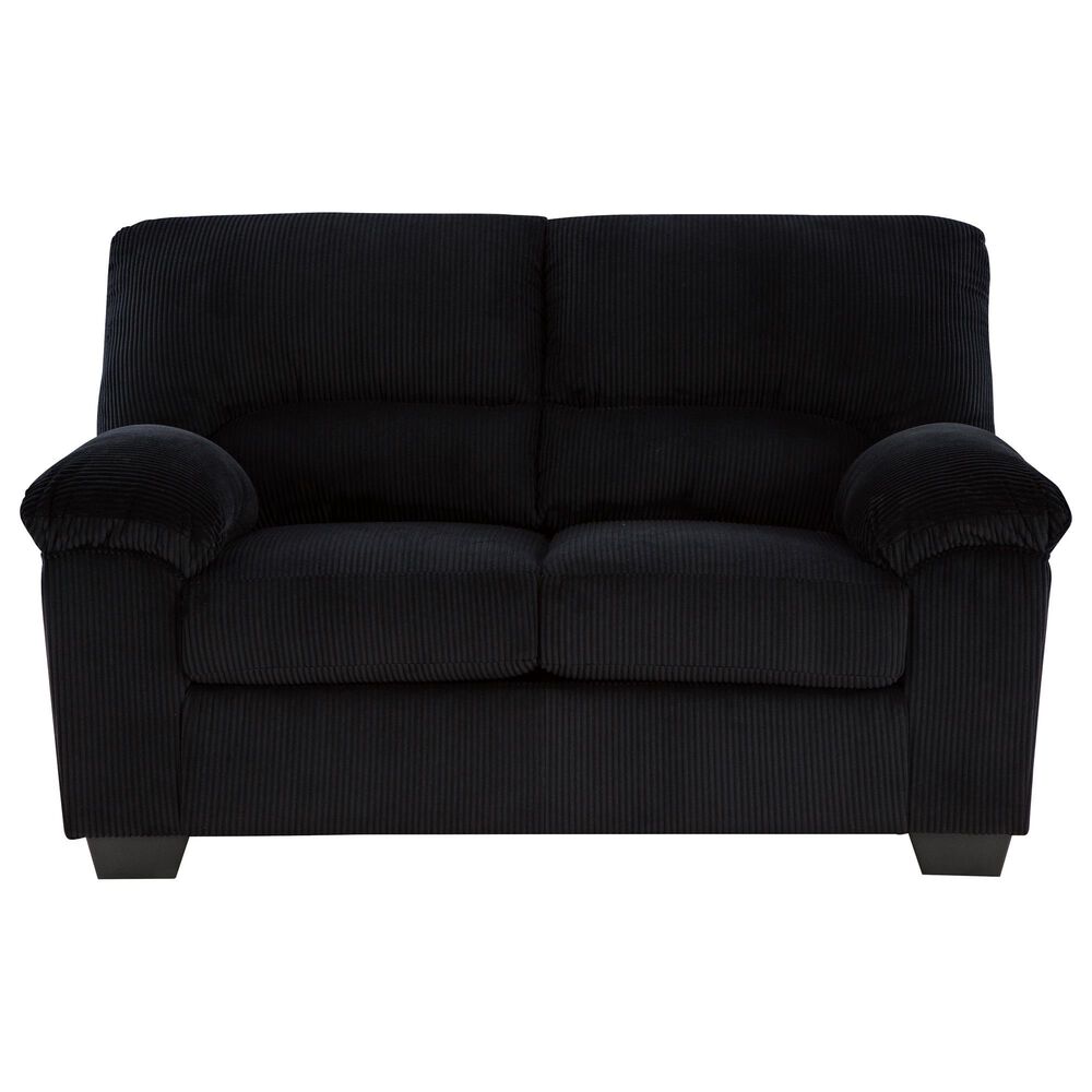 Ashley SimpleJoy, Deanlee and Aniela 7-Piece Living Room Set in Onyx, , large