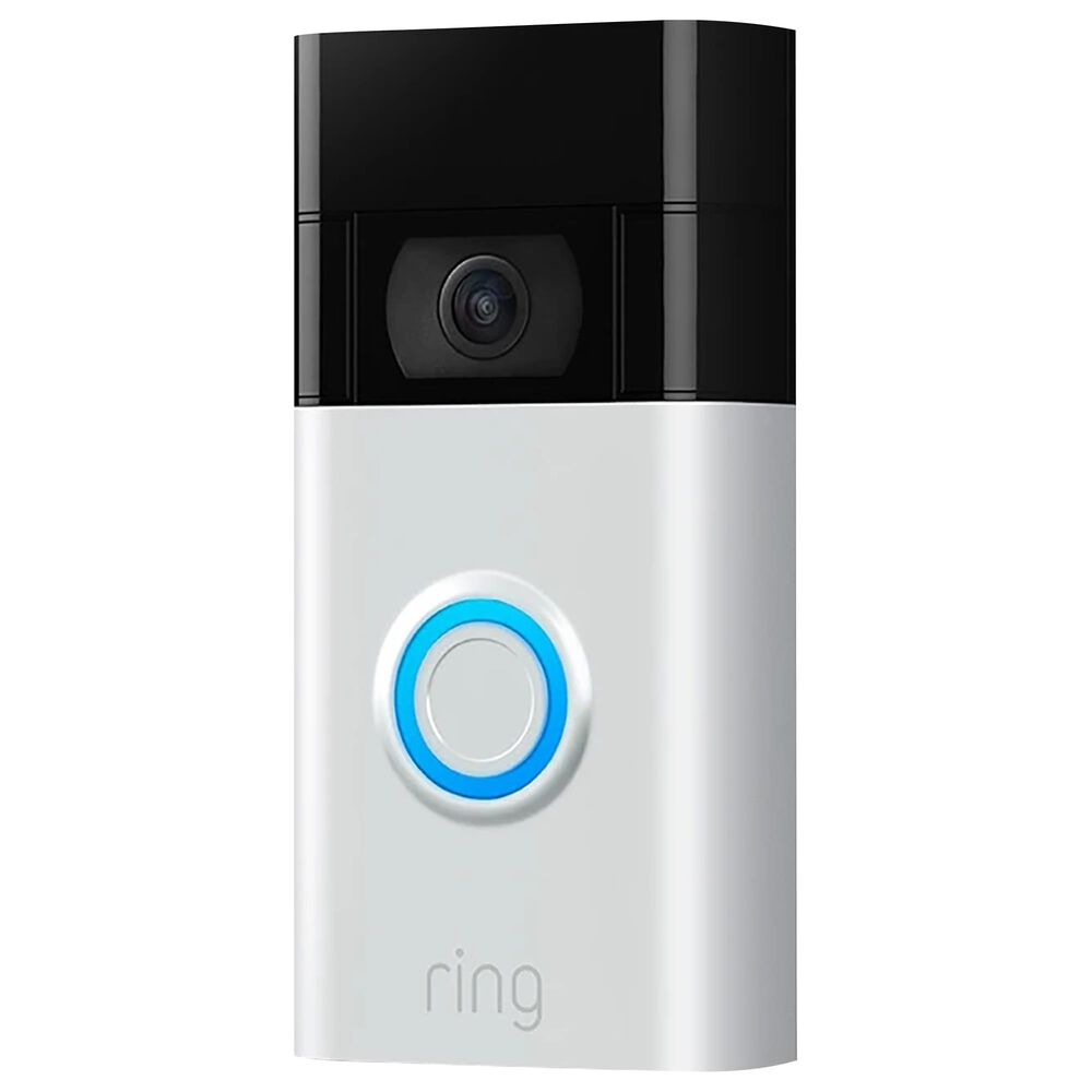 Ring Certified Refurbished Ring Video Doorbell 2 in Satin Nickel, , large