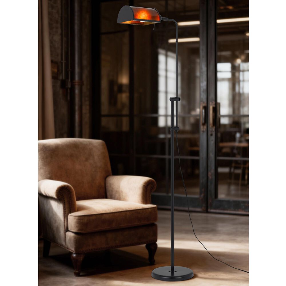 Cal Lighting Amberline Pharmacy Floor Lamp in Dark Bronze, , large