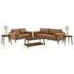 Ashley 7-Piece Living Room Set in Caramel, , large