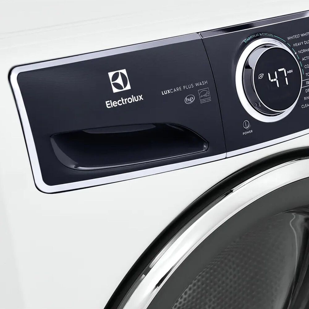 Electrolux 4.5 Cu. Ft. Front Load Washer and 8 Cu. Ft. Gas Dryer Laundry Pair in White, , large