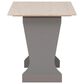 Linon Home Decor Tobin Dining Table in Grey and Maple - Table Only, , large