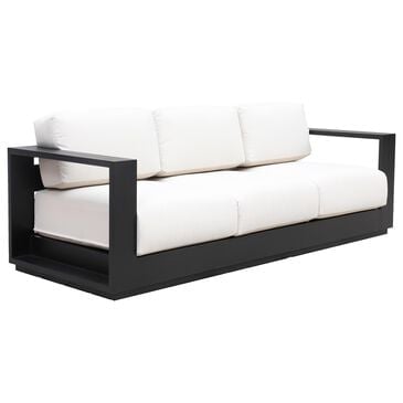 GatherCraft Milan Sofa with Cushion in Linen Ivory, , large