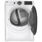 GE Appliances 4.8 Cu. Ft. Front Load Washer and 7.8 Cu. Ft. Electric Dryer Laundry Pair in White, , large