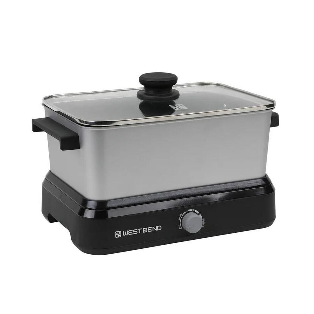 Excalibur 5-Quart Versatility Slow Cooker in Silver, , large