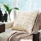 Ashley Kydner 22" Square Throw Pillow in Beige, Brown and cream, , large